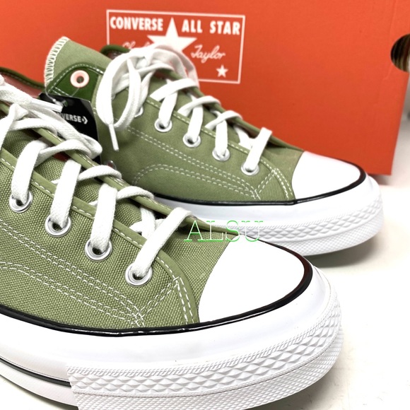 Converse Chuck 70 Low Canvas Street Sage Green Csaual Shoes Men’s Size 168931C - Picture 9 of 10